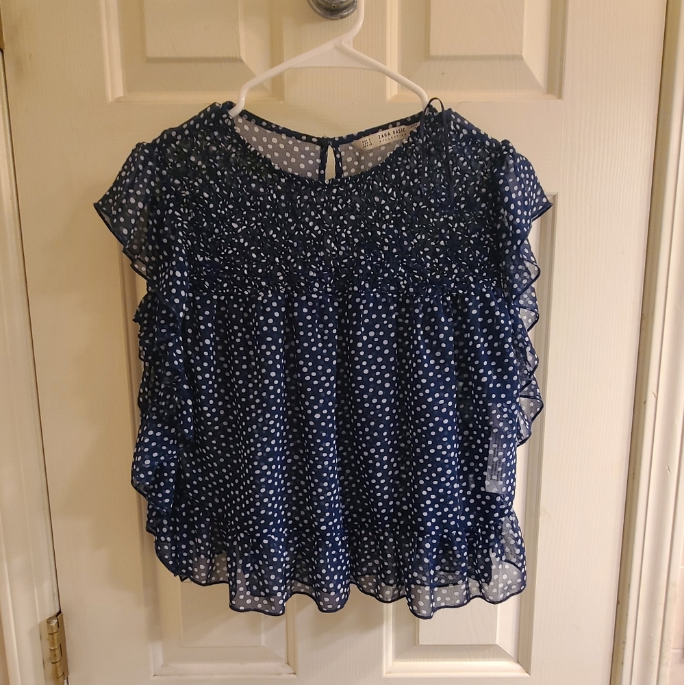 Zara Crop Top Blouse